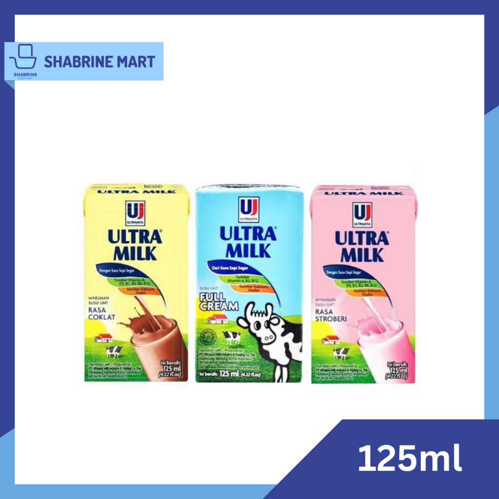 

Susu Ultra Milk UHT 125ml - Coklat Fullcream Strawberry