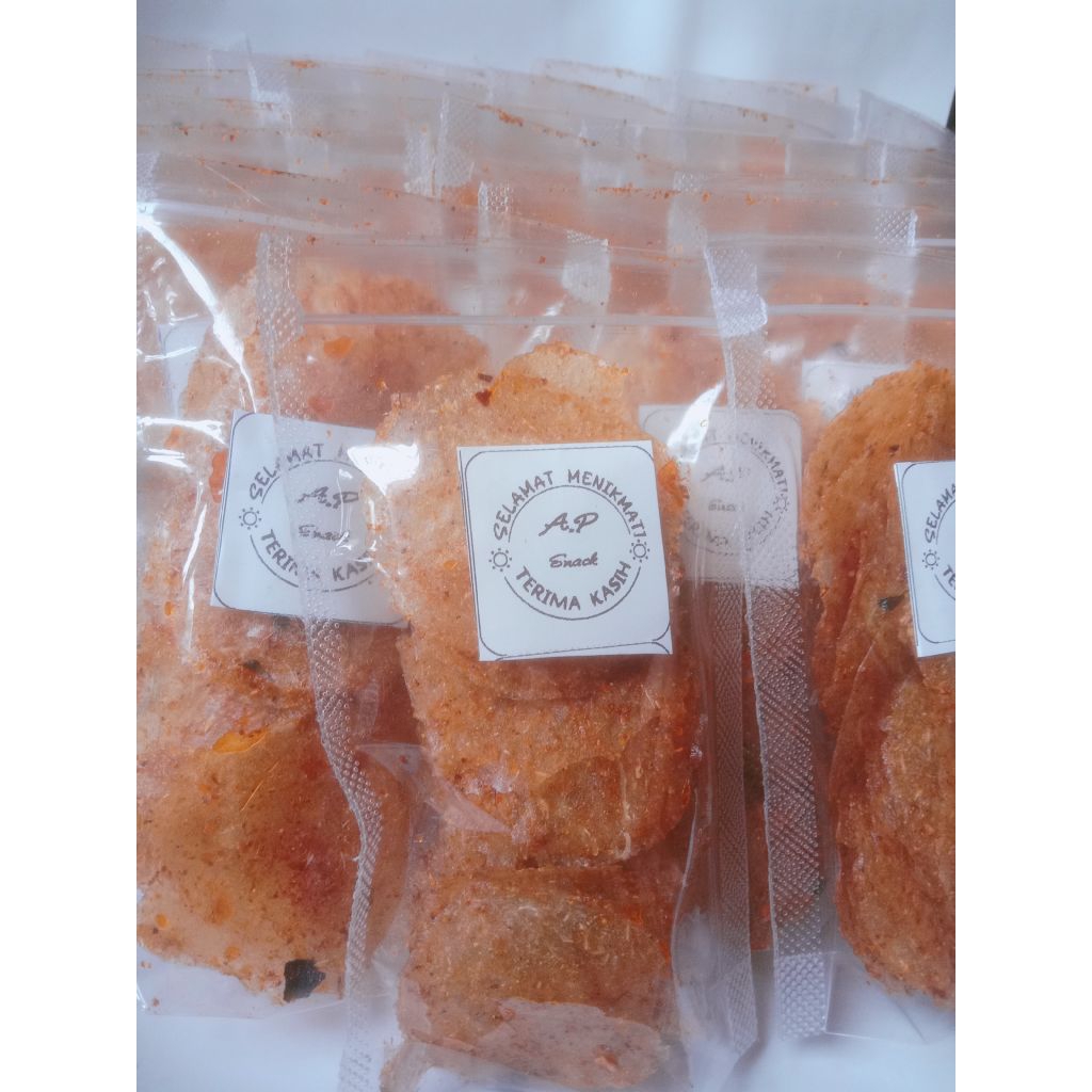 

keripik kaca pedas cemilan murah isi 20 pcs