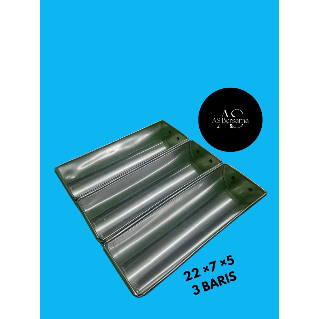 Loyang Gendeng 3 Rasa / Loyang Setengah Lingkaran / Loyang Bolu