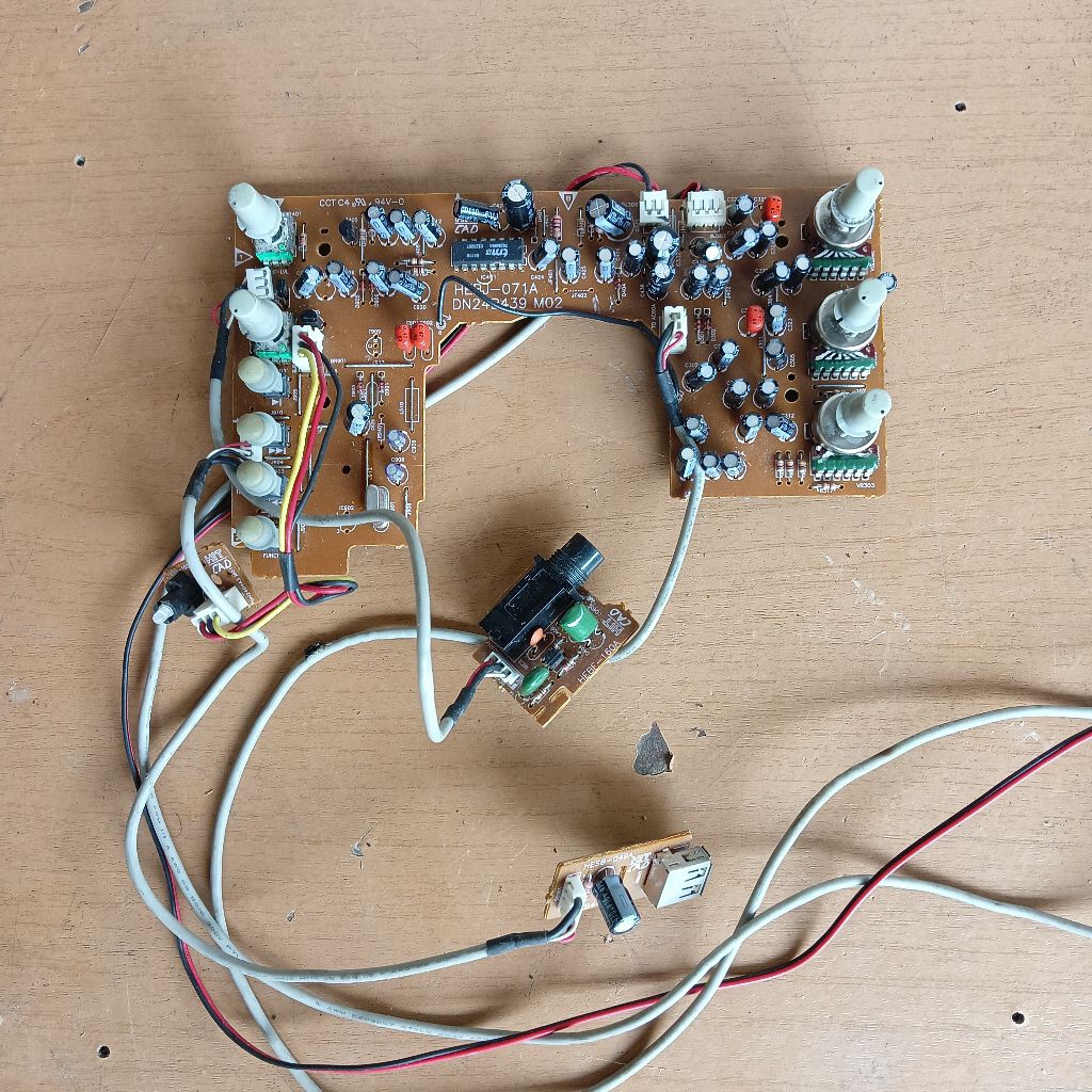 Kit modul tone control Polytron PAS28 bekas copotan normal