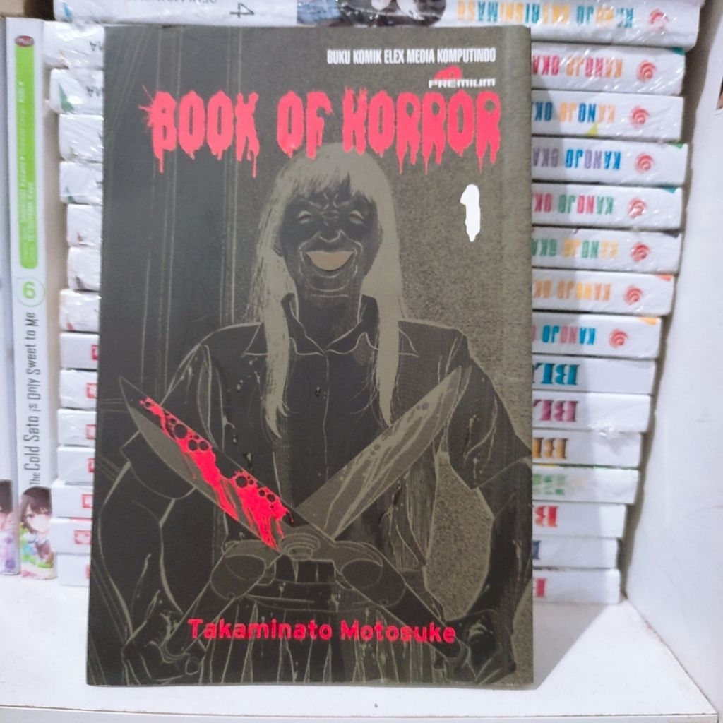 komik book of horror vol 1 preloved langka