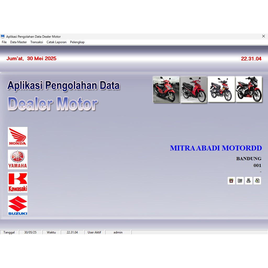 Jual Software Dealer Motor