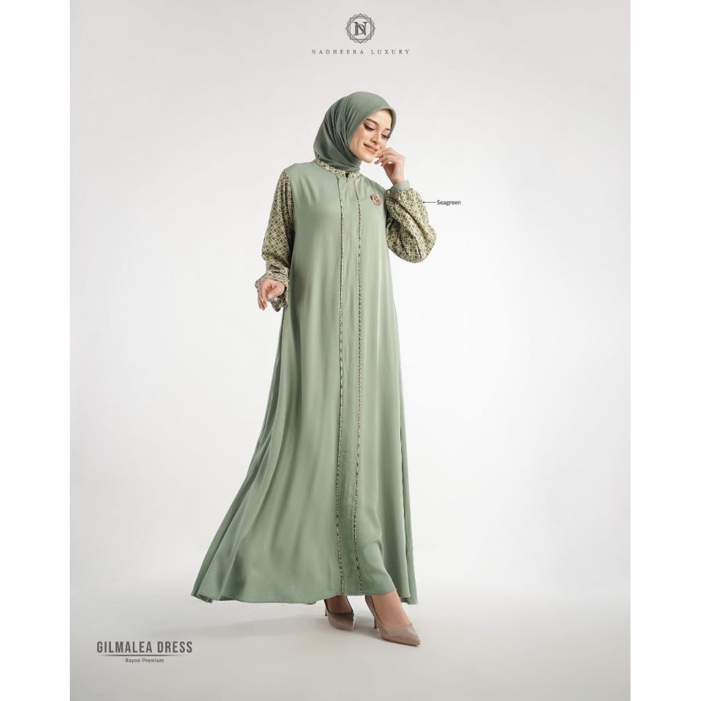 GILMALEA DRESS✓DRESS RAYON PREMIUM✓NADHEERA LUXURY