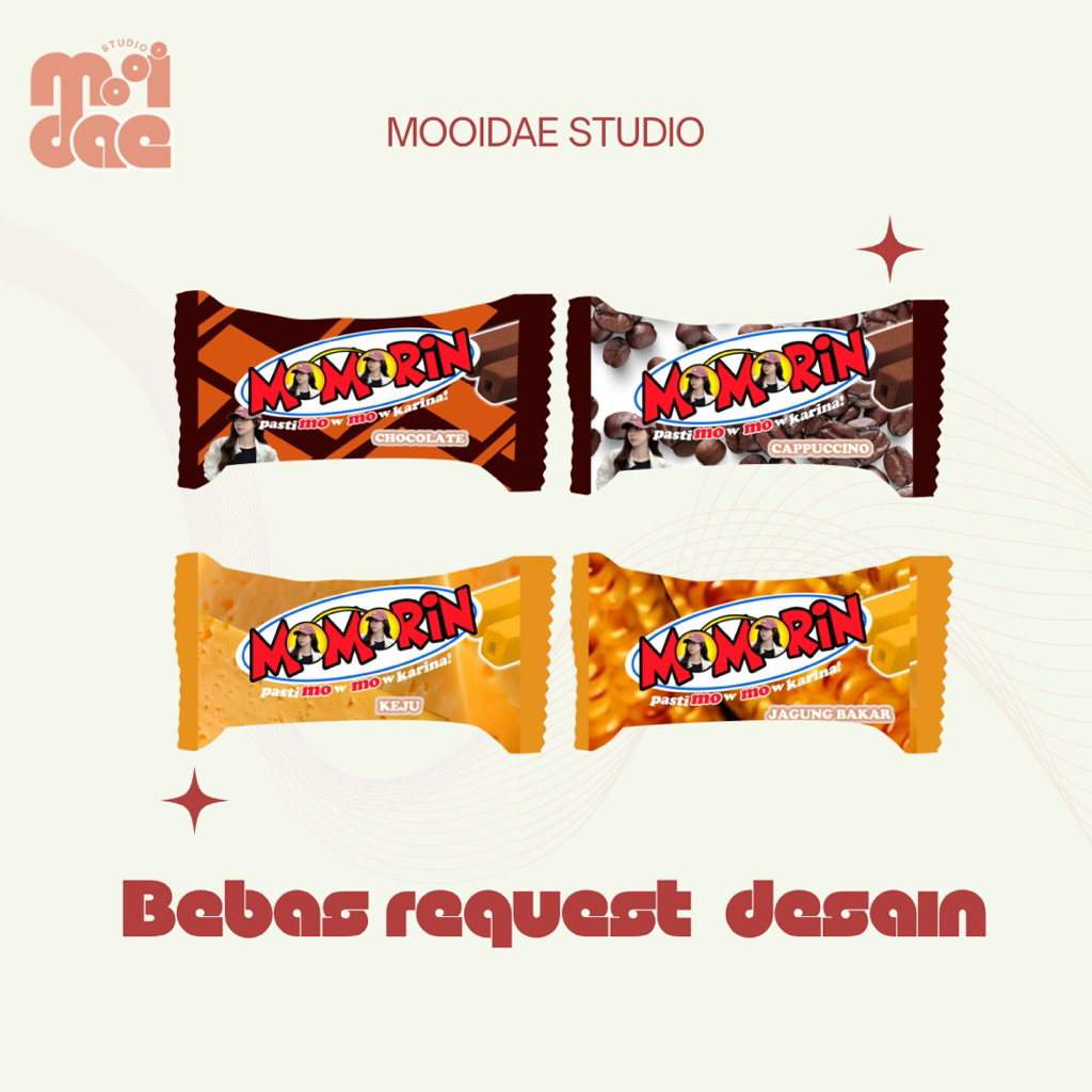 

Stiker Snack Coklat Keju Freebies Konser Ulangtahun Gift Hampers