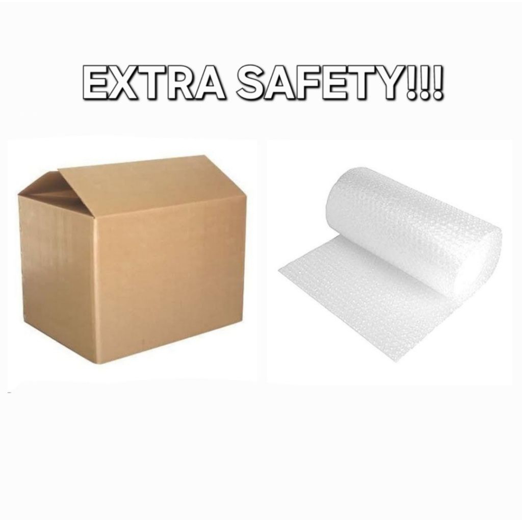 

extra packaging biar aman banget