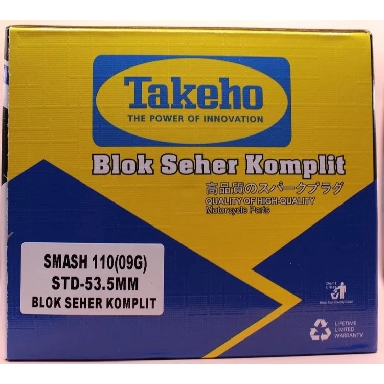 CYLINDER BLOK ASSY/BLOK SEHER SMASH 110 (09G) DIAMETER 53,5 (TAKEHO)