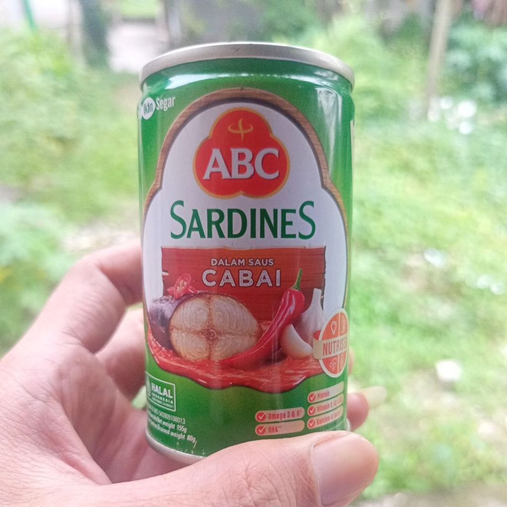

Sarden ABC Saus Cabai 155g (4pcs) lebih hemat