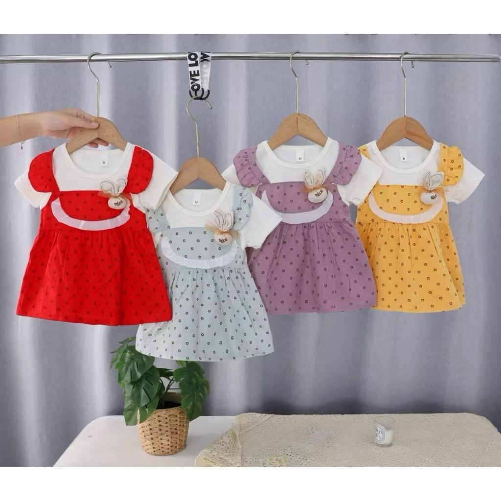 DRES BAYI BAJU ANAK BAJU BAYI IMPORT DRESS ANAK IMPORT