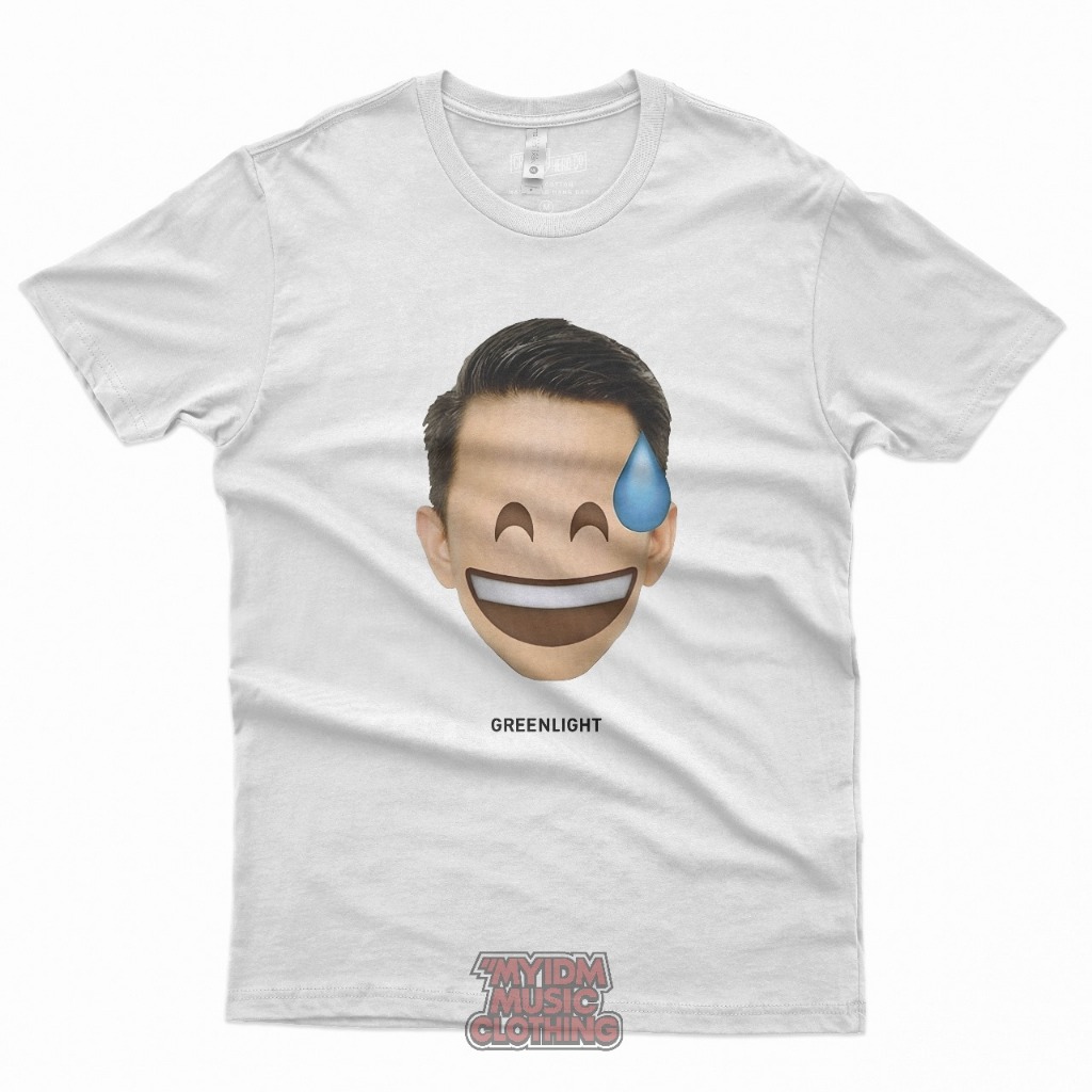 Kaos Emoji Ariel Noah | T-shirt Ariel Noah Emoticon | Kaos Greenlight A Series