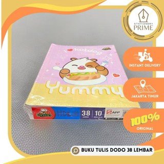 

Buku Tulis DODO 38 Lembar by SiDU ( 1 Pak Isi 10 Buku )