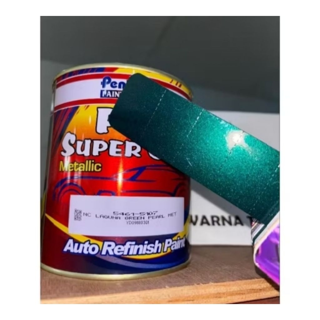 Penta super gloss/nc 5107 laguna green pearl met/hijau botol 200ML