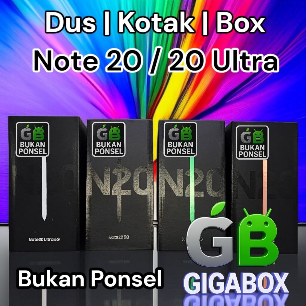 

Box Galaxy Note 20 | 20 Ultra Kardus Only Kotak Fullset