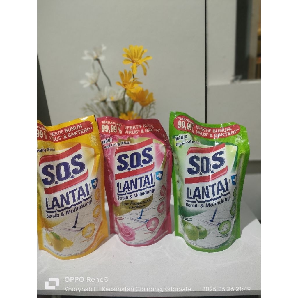 SOS Pembersih Lantai