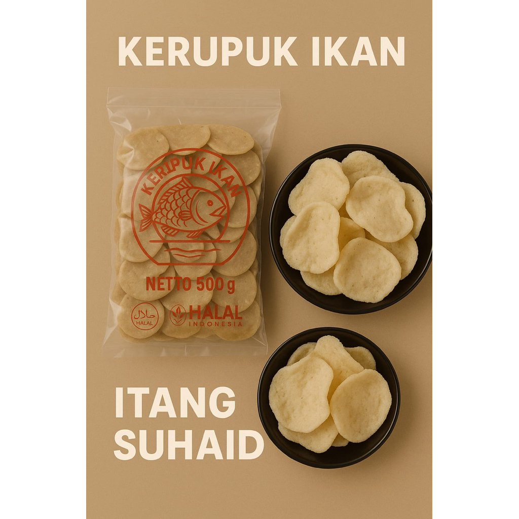 

Kerupuk Ikan Khas Kapuas Hulu - Kalimantan Barat