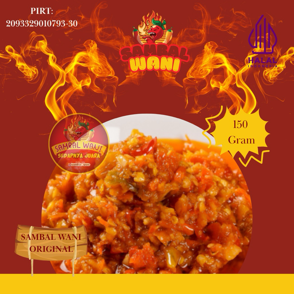 

ORIGINAL WANI |COCOK UNTUK BUMBU NASGOR