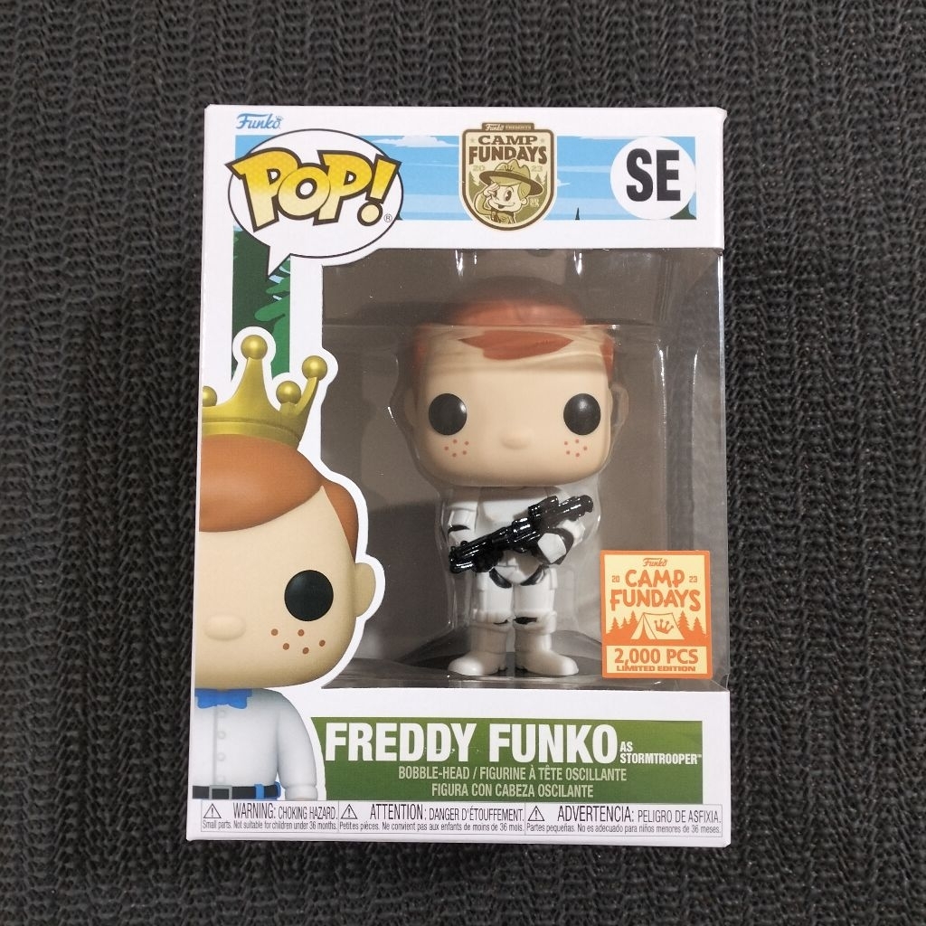 Funko Pop Funko: Freddy Funko As Stormtrooper (2000 Pcs) #SE (2023 Camp Fundays)
