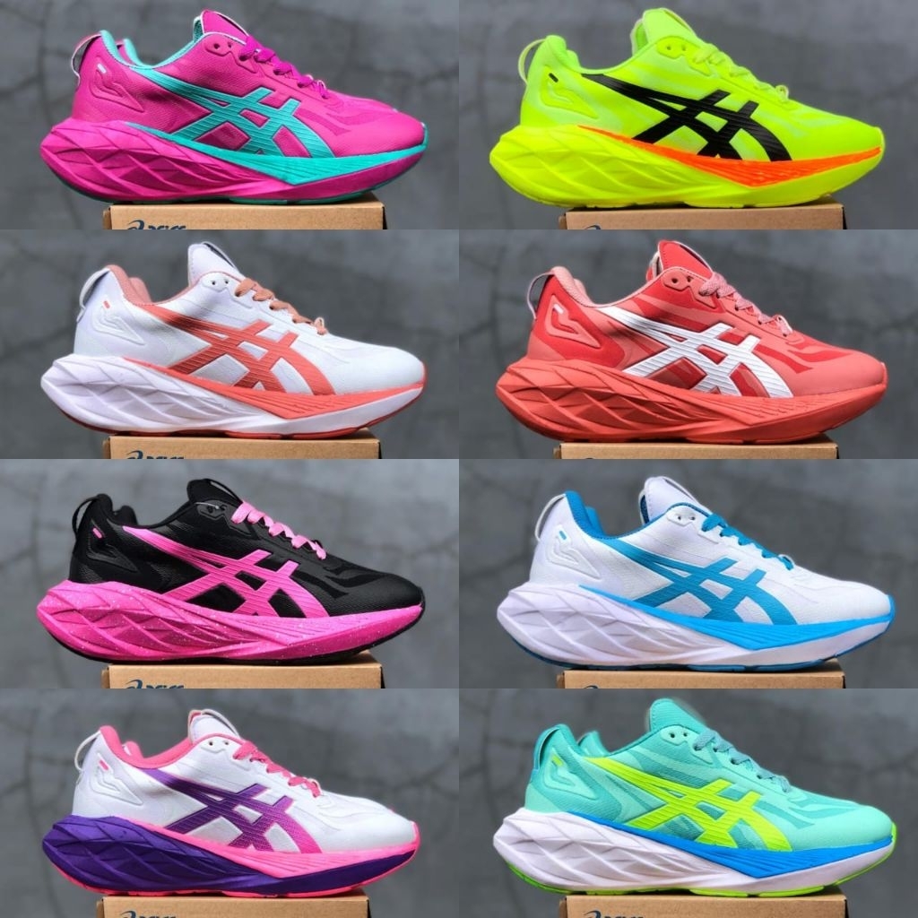 sepatu running wanita sepatu asics nova blast 4 terbaru sepatu jongin wanita lari sepatu senam