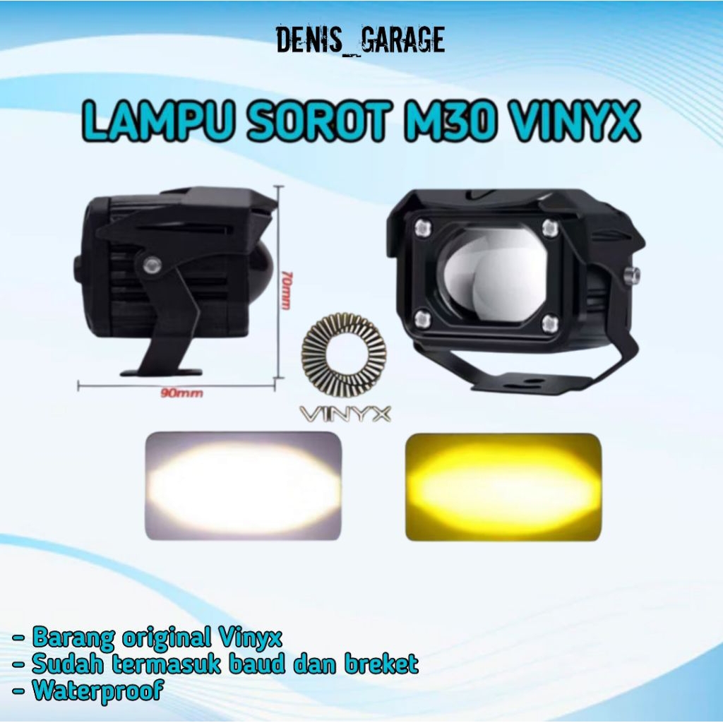 Lampu sorot Vinyx M30