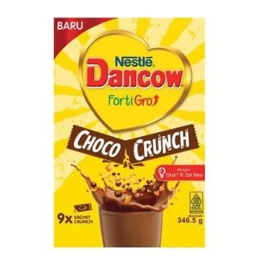 

Nestle Dancow FortiGro Susu bubuk Pertumbuhan Instan Cokelat Crunch 346,5 Gram