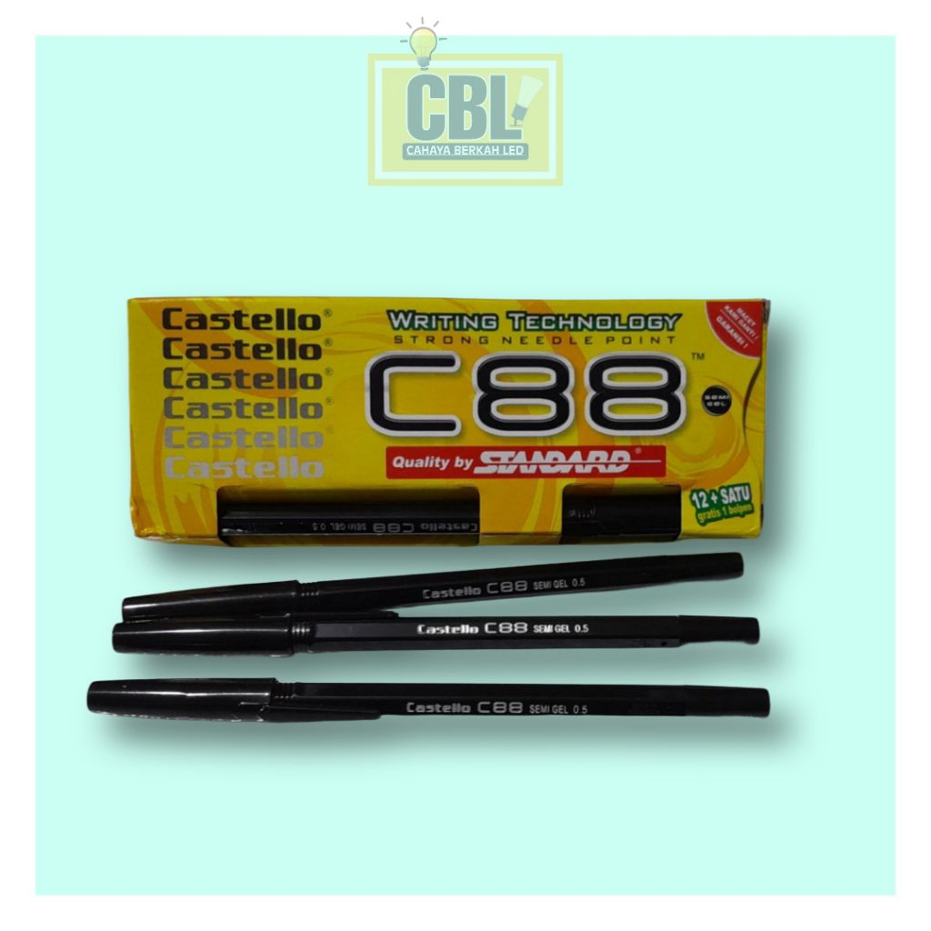 

Pulpen standard/Pulpen c88/Pulpen 1 Pack 12/Castello