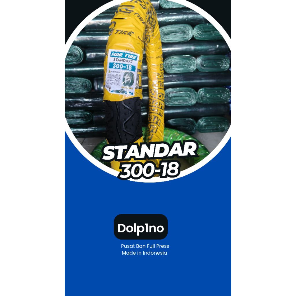 BAN STANDAR 300-18 | RX-KING, THUNDER, TIGER, SCORPIO DLL