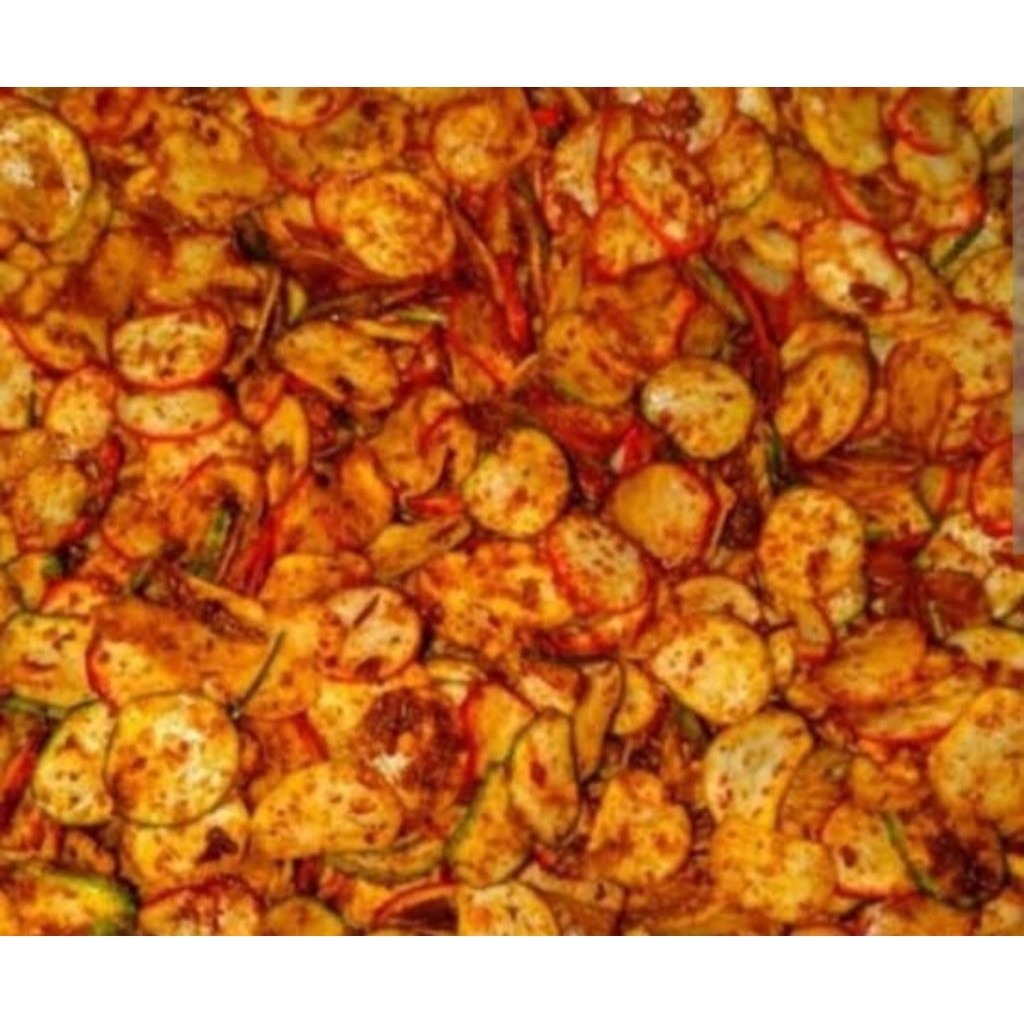 

KERUPUK SEBLAK PEDAS DAUN JERUK - KERUPUK SEBLAK BAWANG KENCUR PEDAS DAUN JERUK