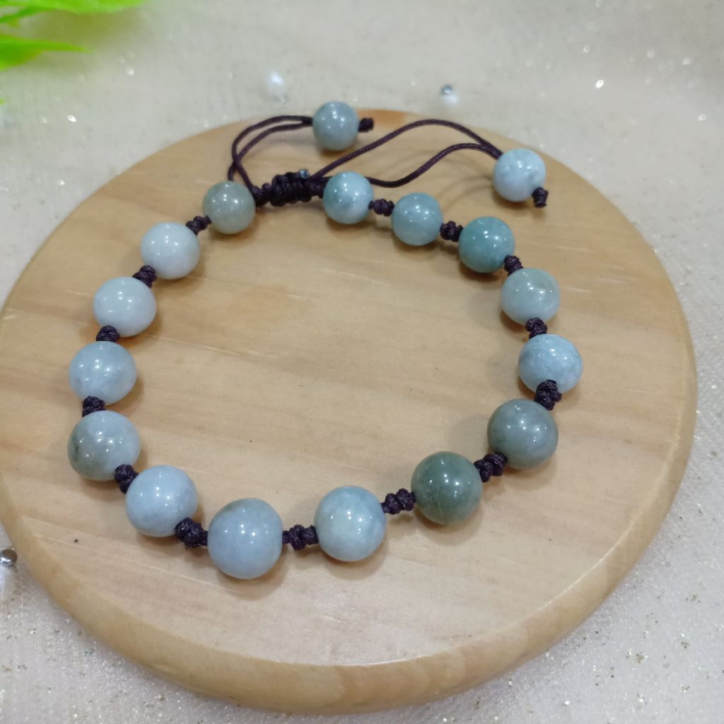 Gelang giok natural Burma Myanmar
