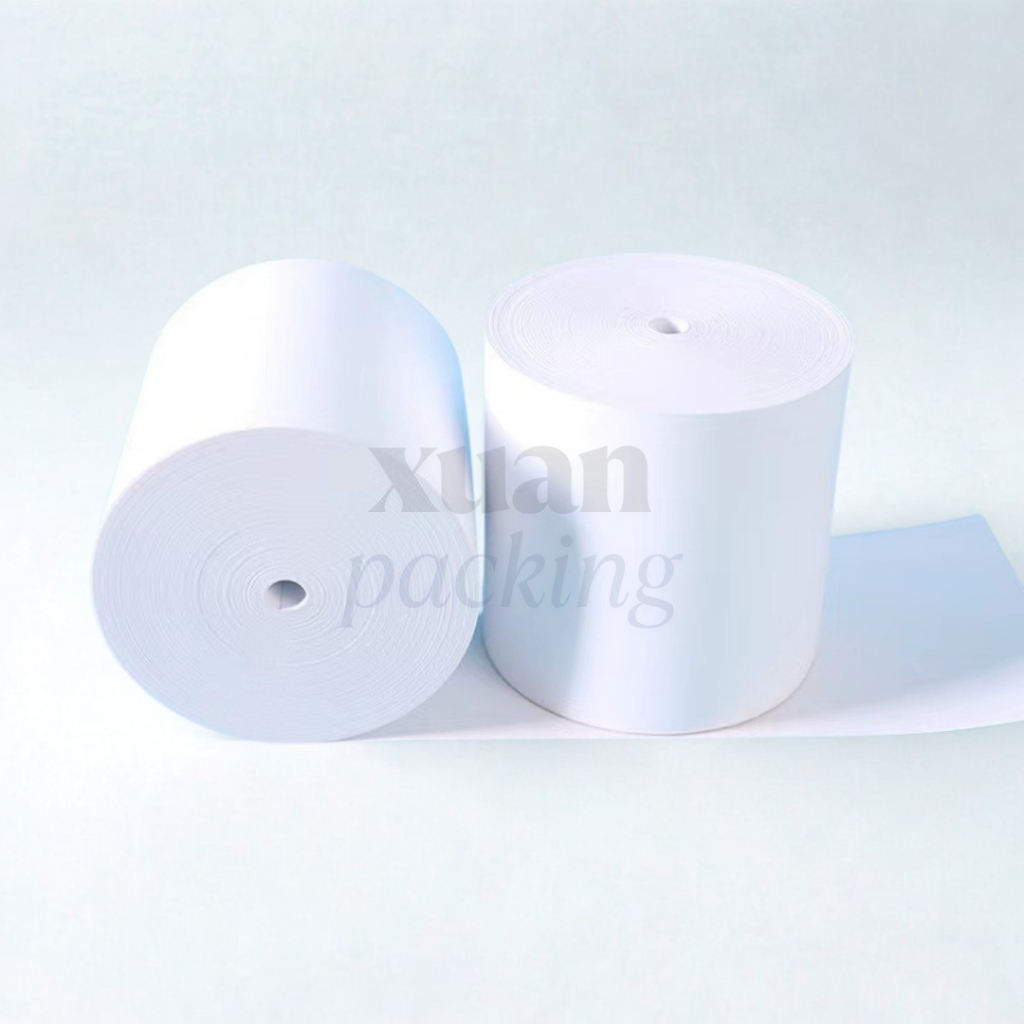 

KERTAS THERMAL STRUK KASIR PPOB PAPER ROLL 58X50 / 57X50 CORELESS TERMAL POS PRINTER BLUETOOTH 58MM