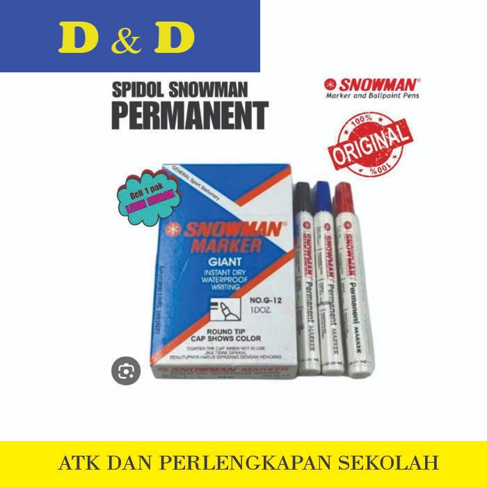 

SPIDOL WARNA HITAM PERMANEN
