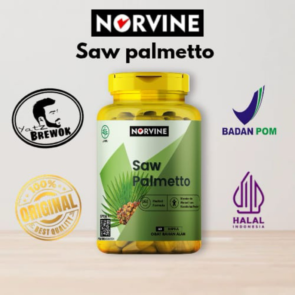 

Saw Palmetto Norvine penumbuh rambut dan brewok