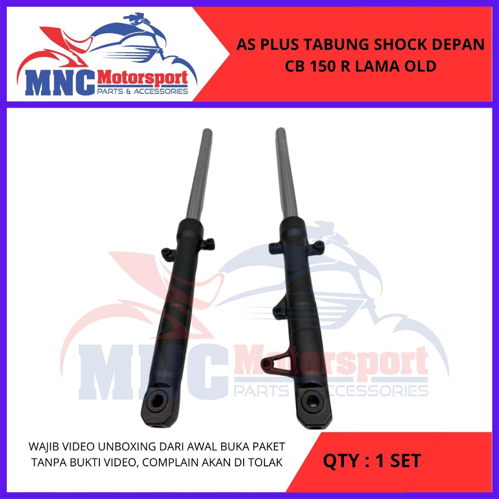 AS PLUS TABUNG SHOCK SHOK DEPAN KOMPLIT CB 150 R LAMA OLD KANAN KIRI