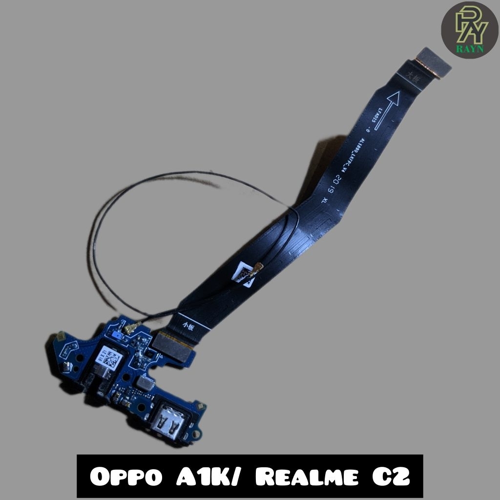 papan cas antena fleksibel Oppo A1K atau C2 original copotan bergaransi