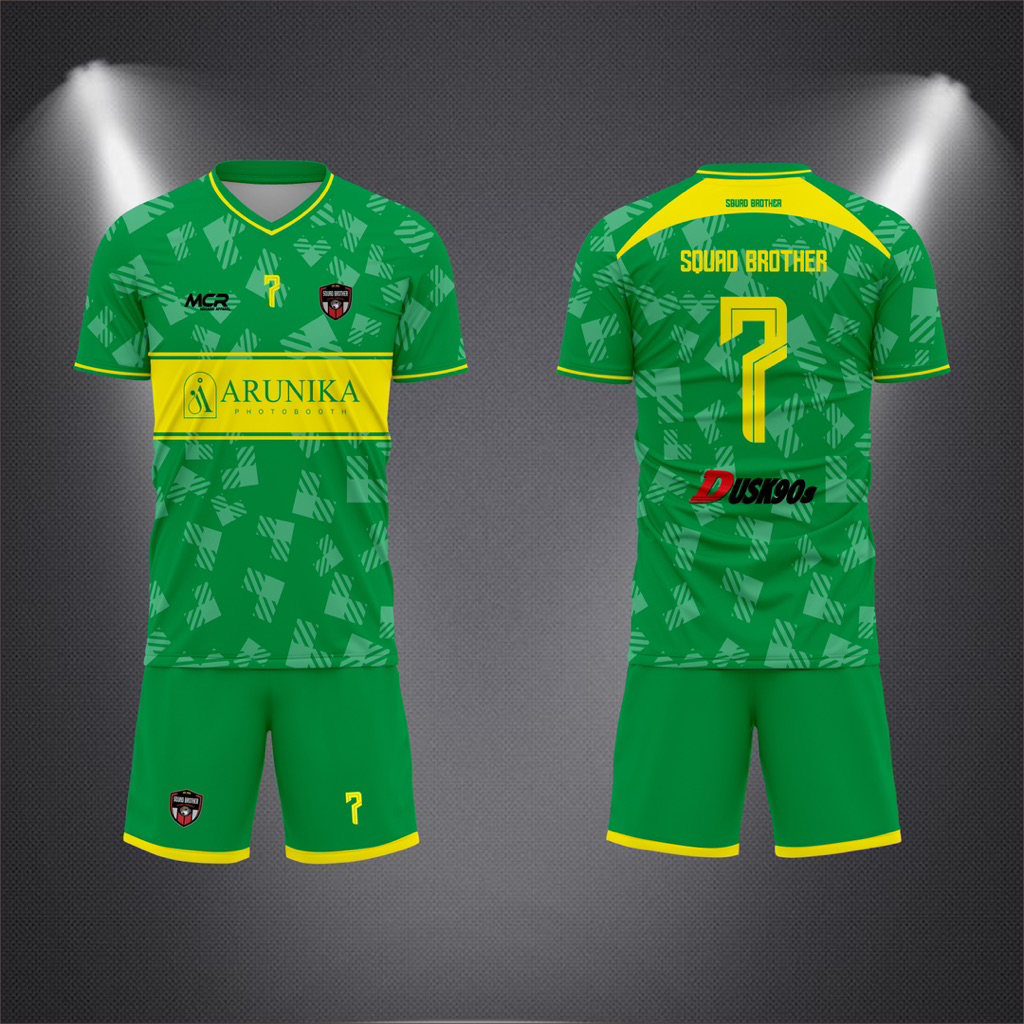 JERSEY FULL PRINTING  HIJAU / JERSEY SEPAK BOLA / JERSEY FUTSAL / JERSEY CUSTOM
