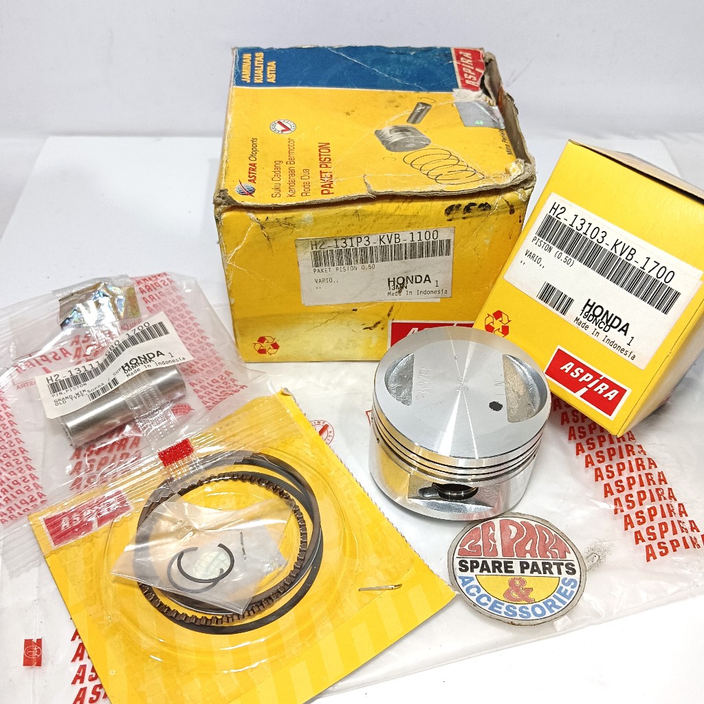 Seher kit Vario 110 karbu Os 50 Piston kit Ori Aspira