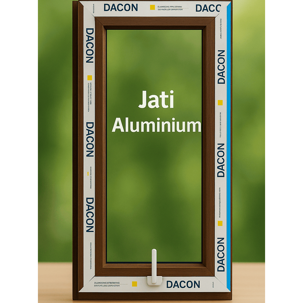 Kusen Jendela / Window Aluminium 60x80 – Warna & Jenis Kaca Sesuai Permintaan