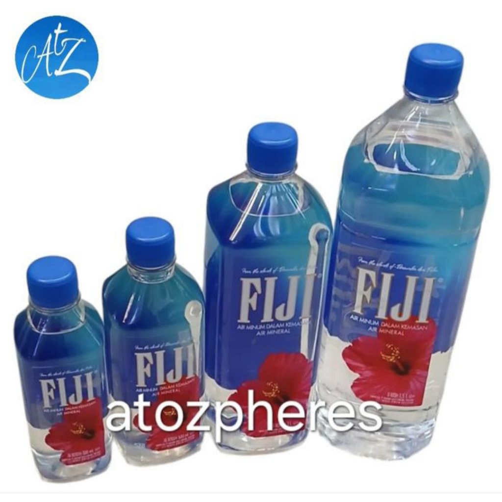 

Minuman air minum mineral dalam kemasan Fiji Water botol bottle 330ml 500ml 1000ml 1L 1500ml 1.5L