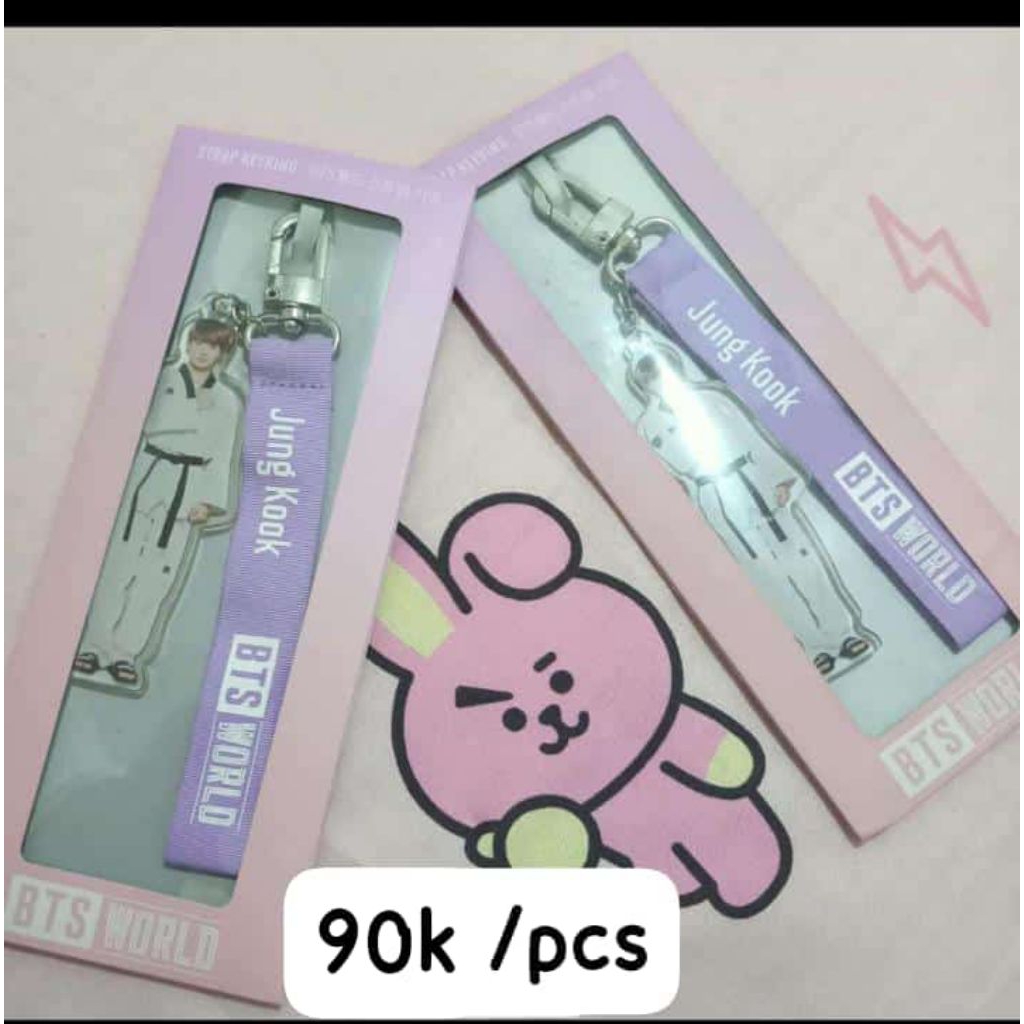 Strap Keyring BTS World Jungkook