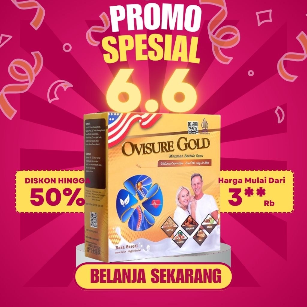 

ovisure gold asli original susu untuk mengatasi penyakit nyeri tulang sendi dan otot