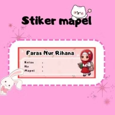 

STIKER MAPEL CUSTOM