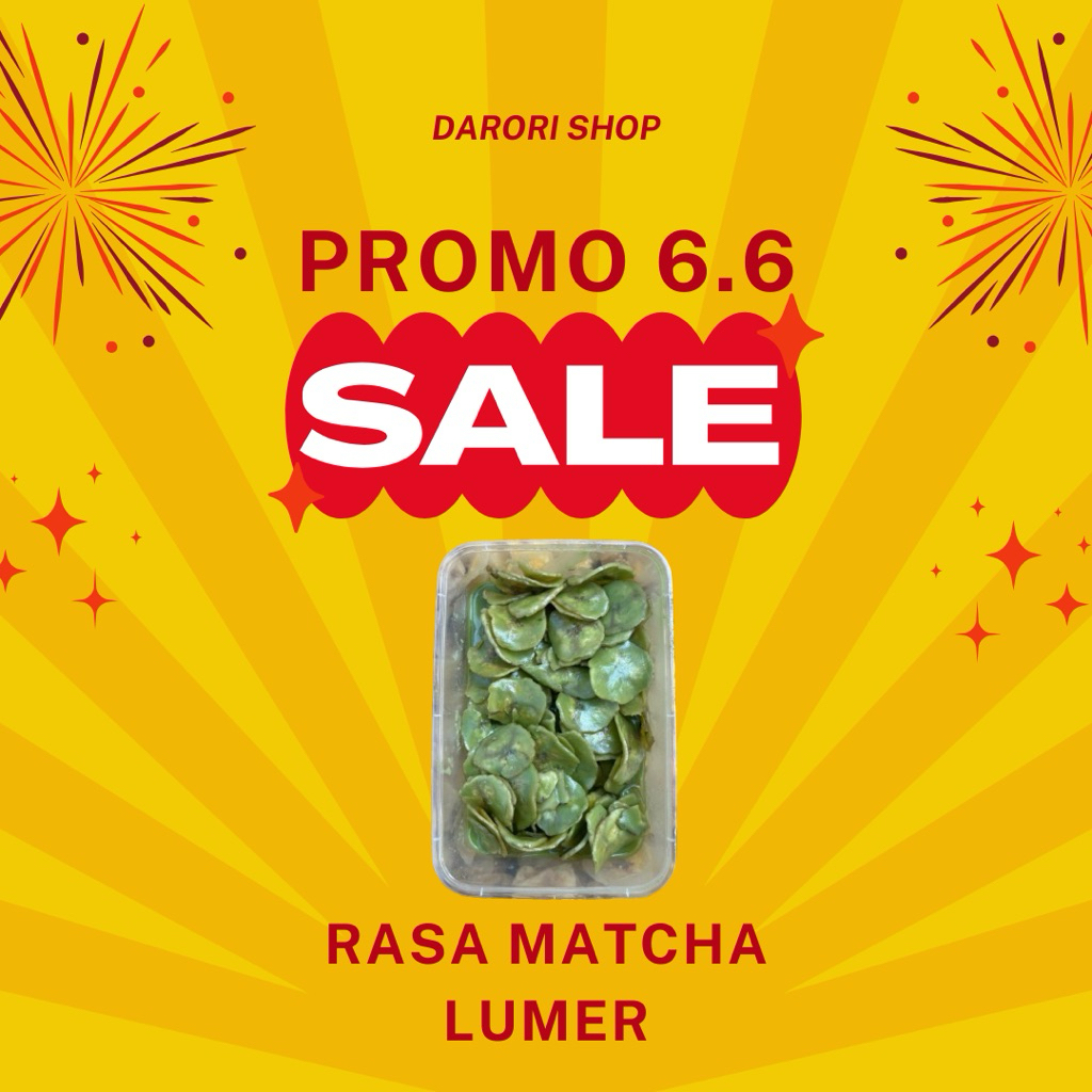 

Keripik Pisang lumer rasa Matcha 500ml/150gr