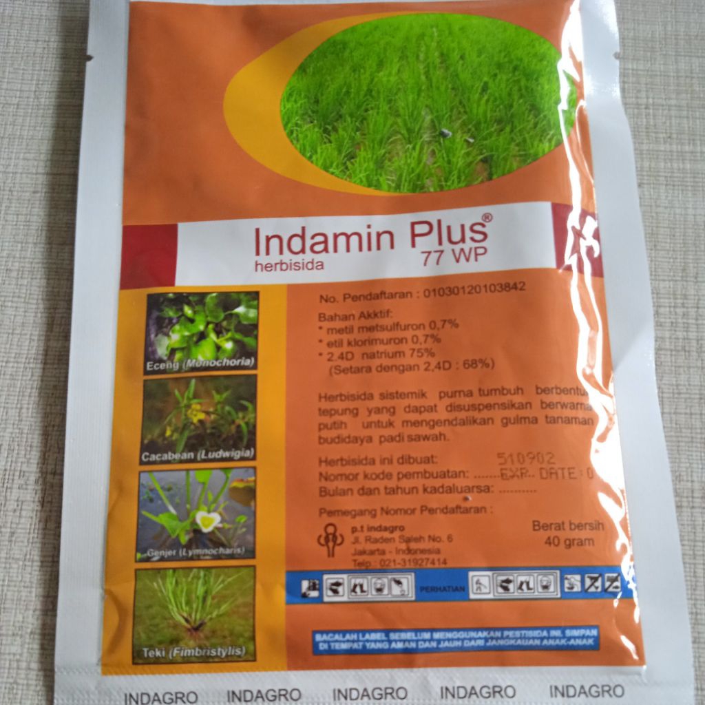 INDAMIN PLUS 77 WP HERBISIDA