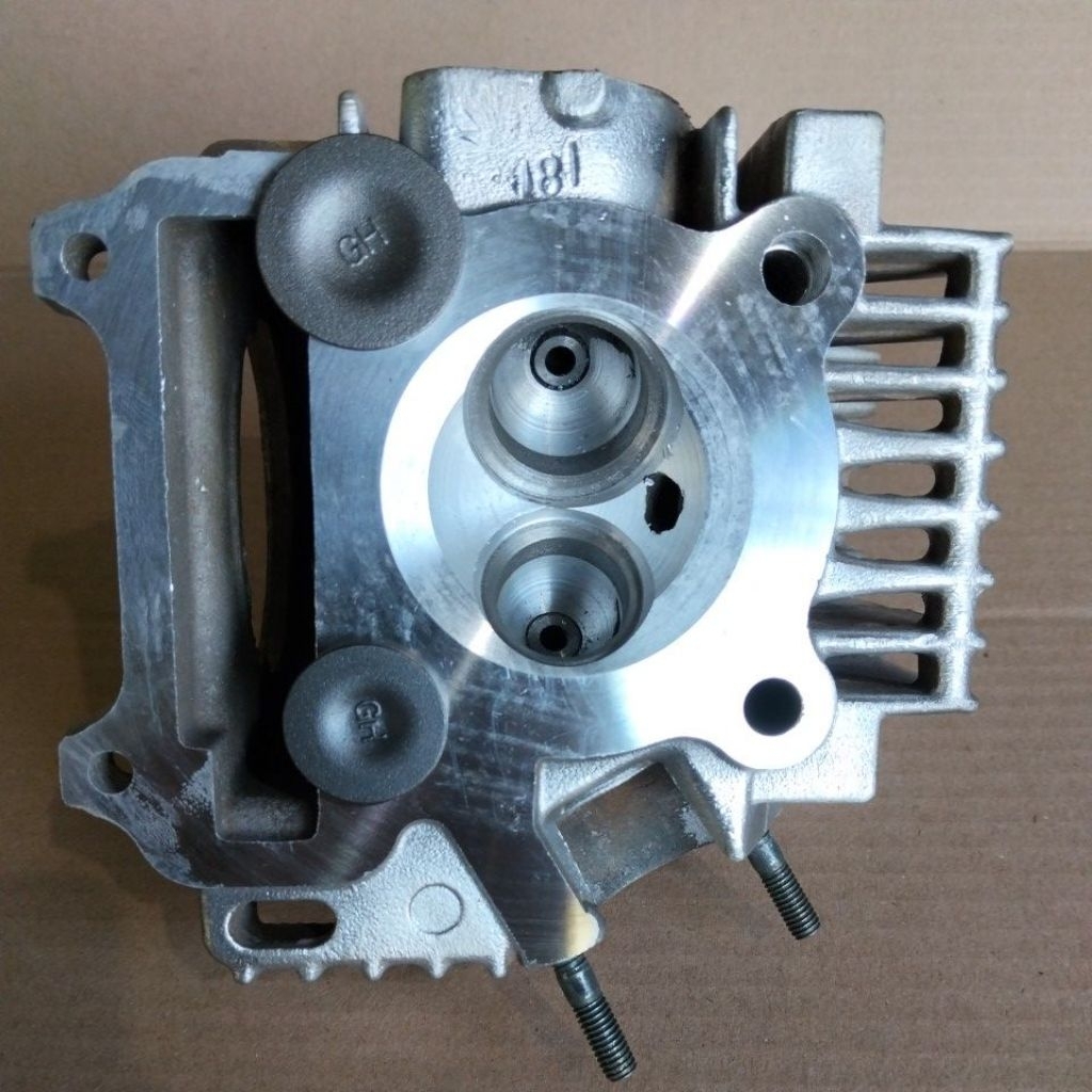 Head/kop Jupiter z/vega R new Sudah sudutan klep 28/24 spek 130cc sampai 150cc