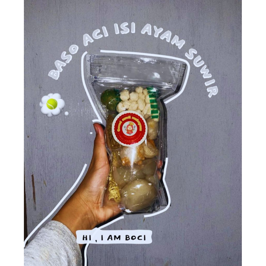 

boci isi ayam suwir