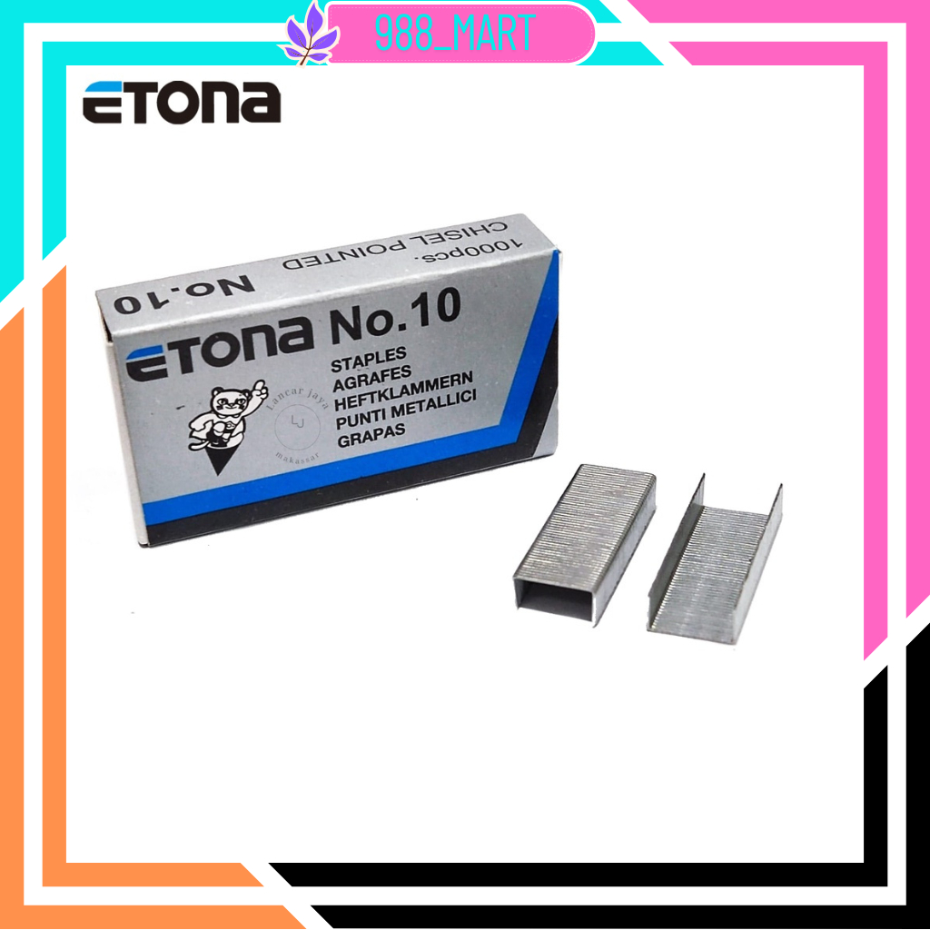 

【COD】【TERMURAH】ISI STAPLES ETONA NO.10