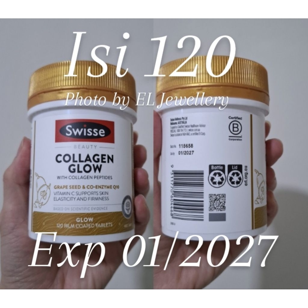 Swisse Collagen Glow 60 Tablet 120 Tablet