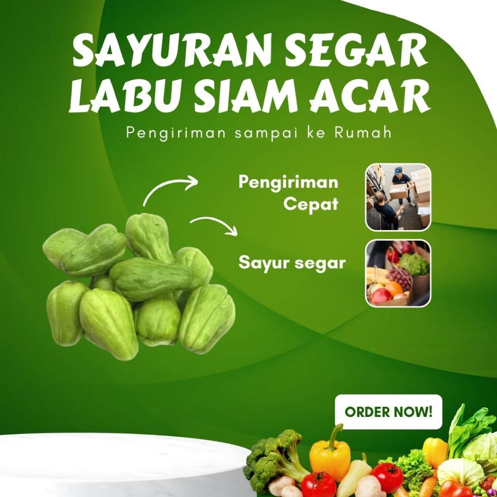 

Labu Siam Kecil / Acar 250 gr