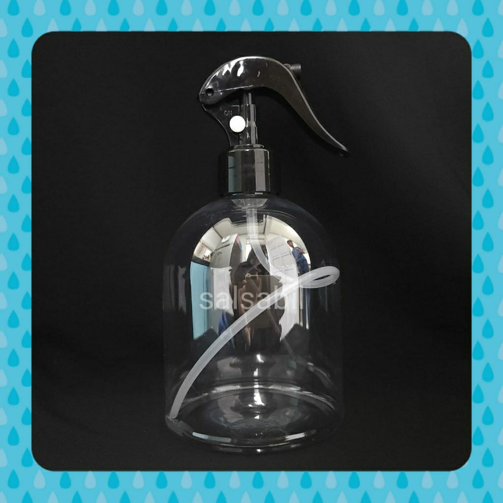 Botol Trigger 500ml Pendek - Trigger Black