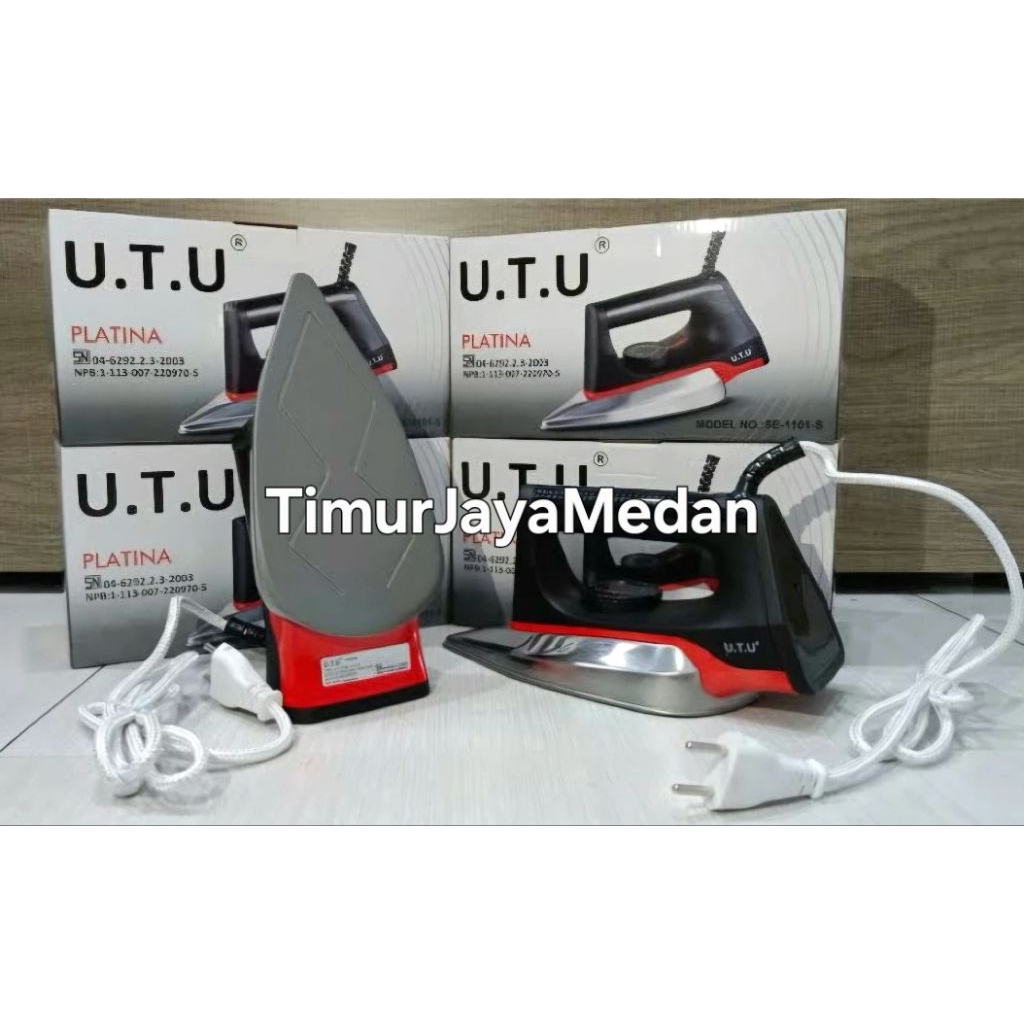 Setrika Pakaian UTU Gosokan Baju Merk UTU