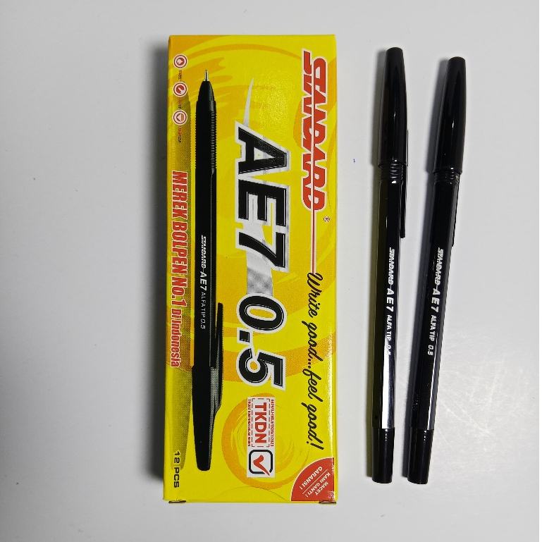 

Ballpoint, Bolpen, Pulpen Standard AE7 Hitam / Biru / Merah