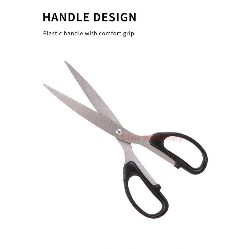 

RB Deli Gunting 210mm Scissors Gunting kertas Gunting stainless steel 21 cm